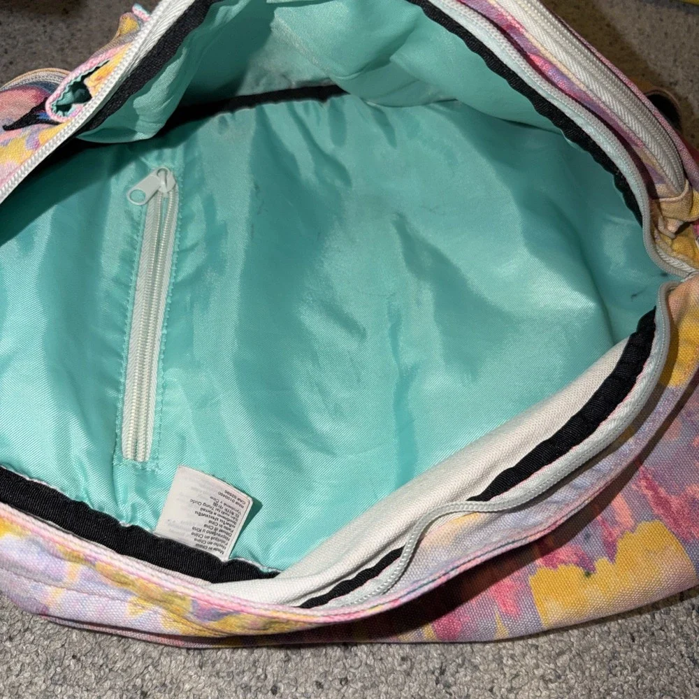 KAVU Rope Sling Crossbody Bag Coastal Tie Dye Outdoor Gorpcore Hike Nature